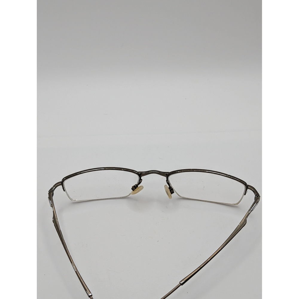 Oakley Jackknife 4.0 Semi Rimless Eyeglass Frames Metal Rectangular Pewter - Picture 3 of 16